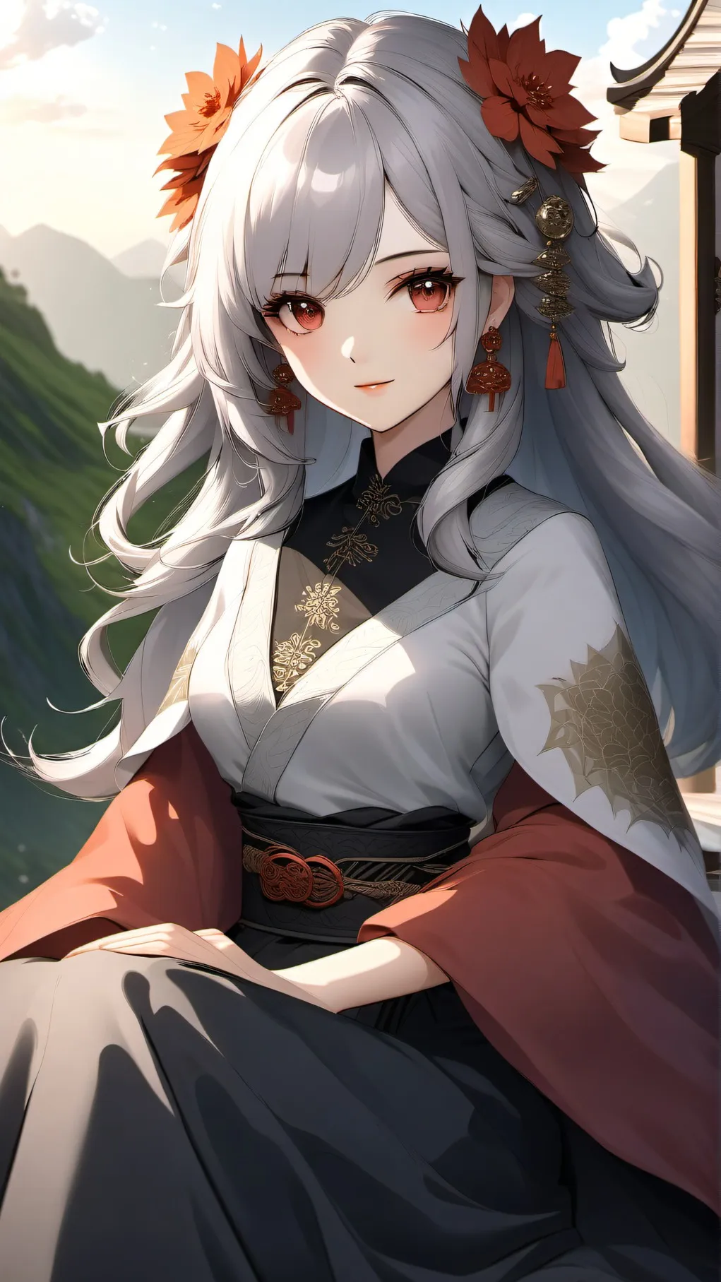 ai character: Hashira background
