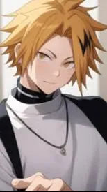 ai character: Denki Kaminari background