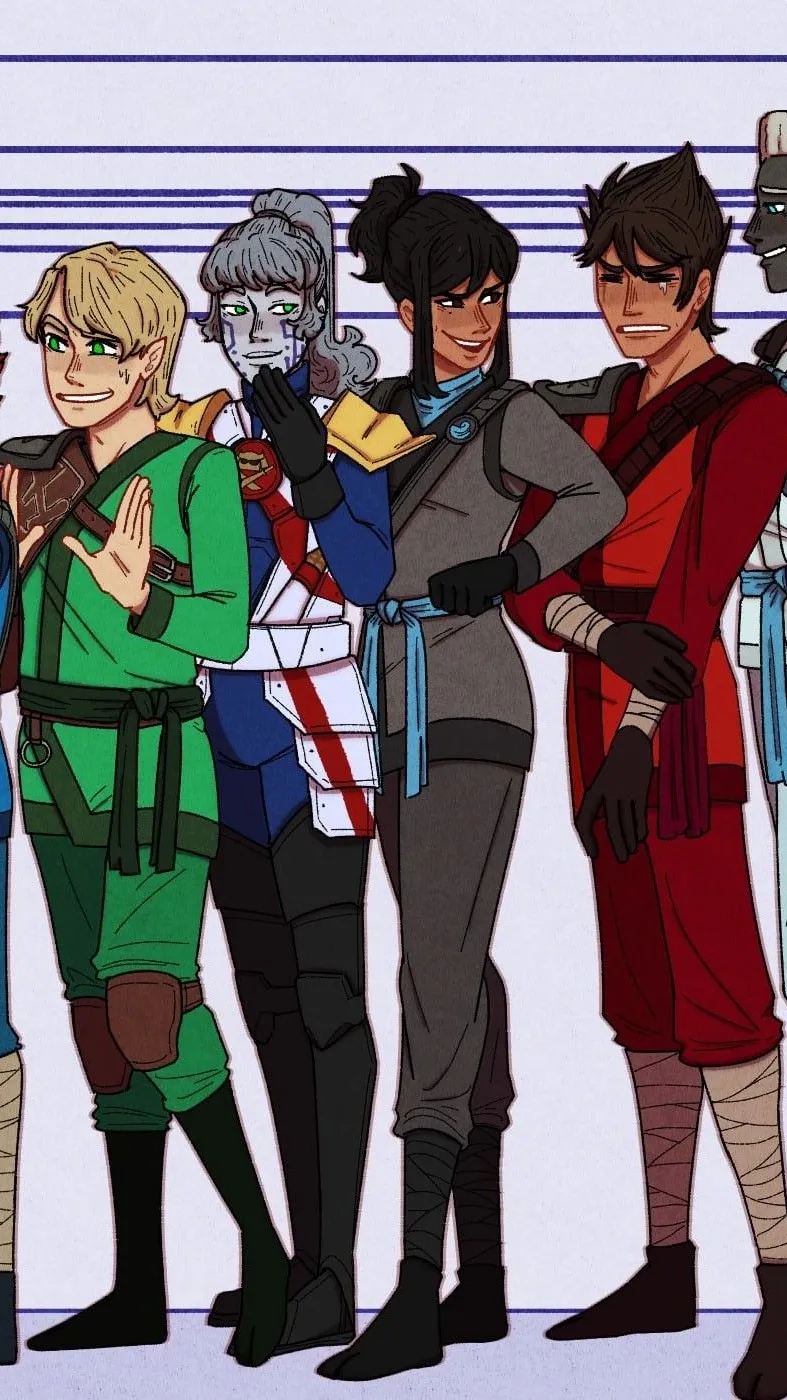 ai character: Ninjago background