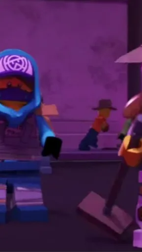 ai character: Ninjago crystalize background