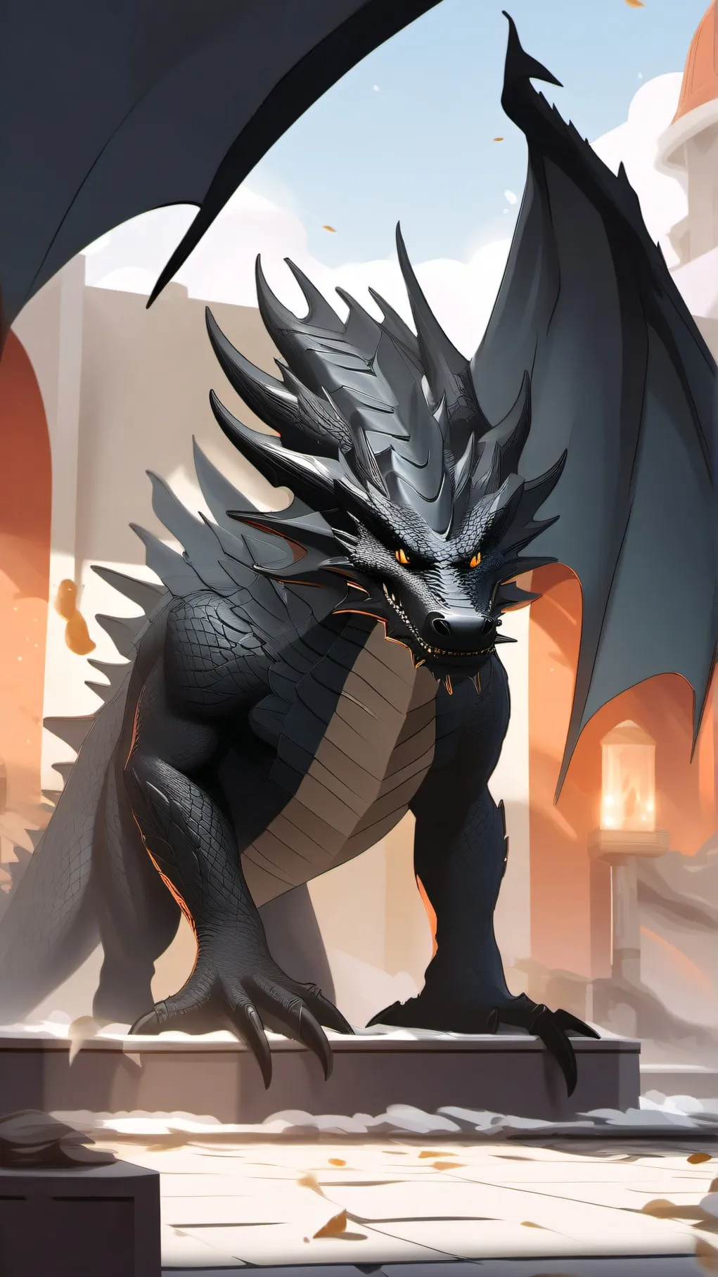 ai character: Wof What if? background