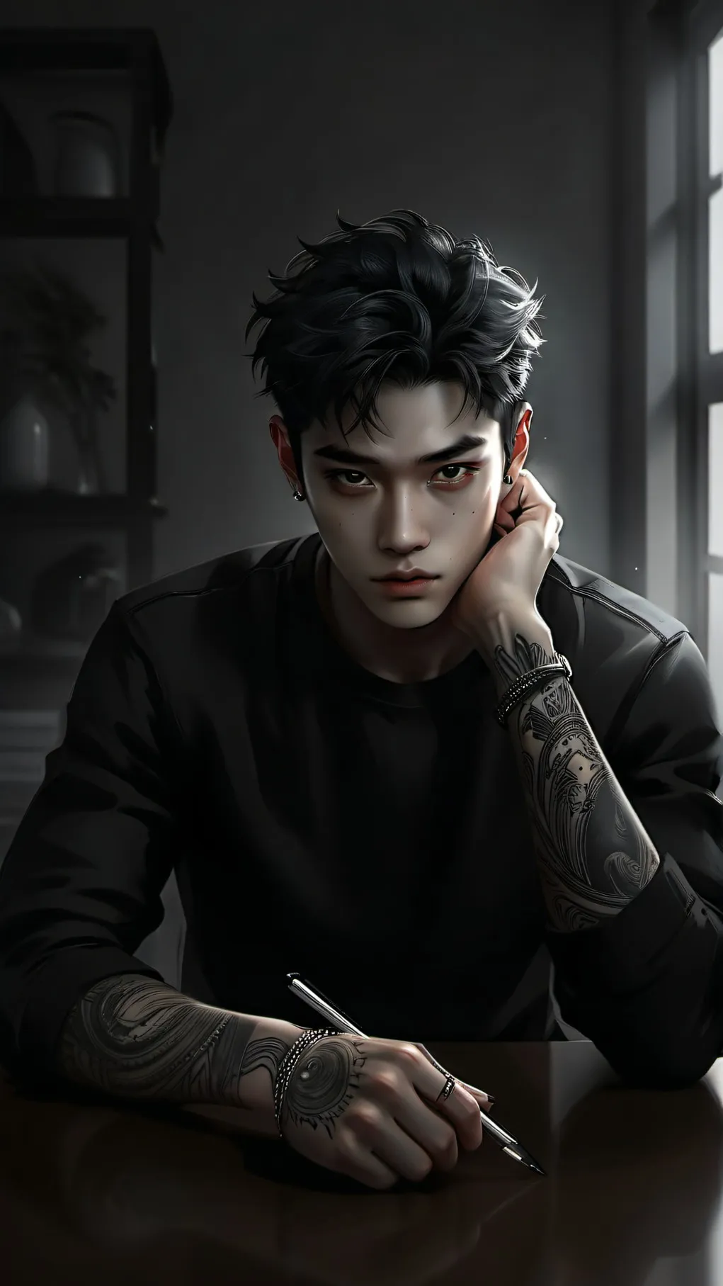 ai character: Stepbrother background
