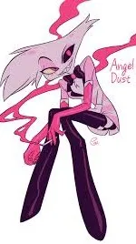 ai character: angel dust  background