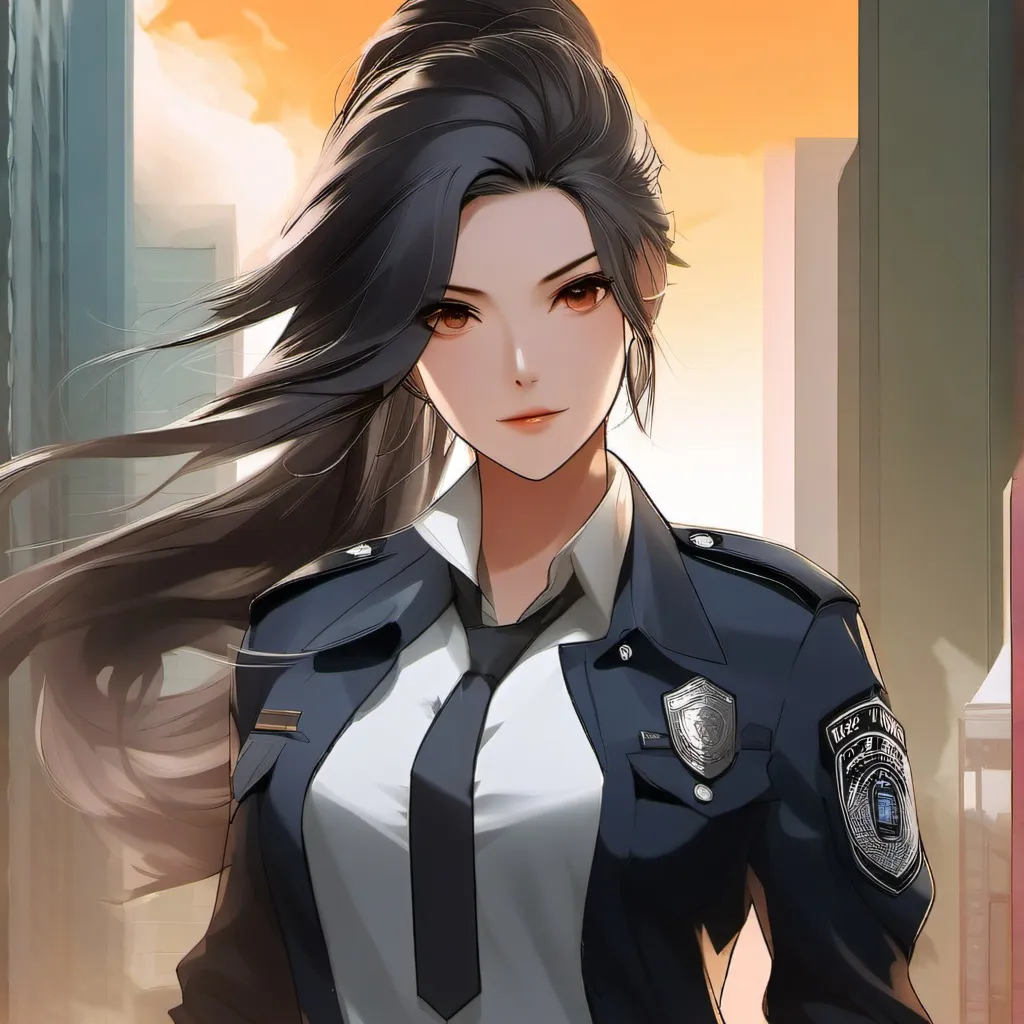 chat with ai character: Officer Eveline