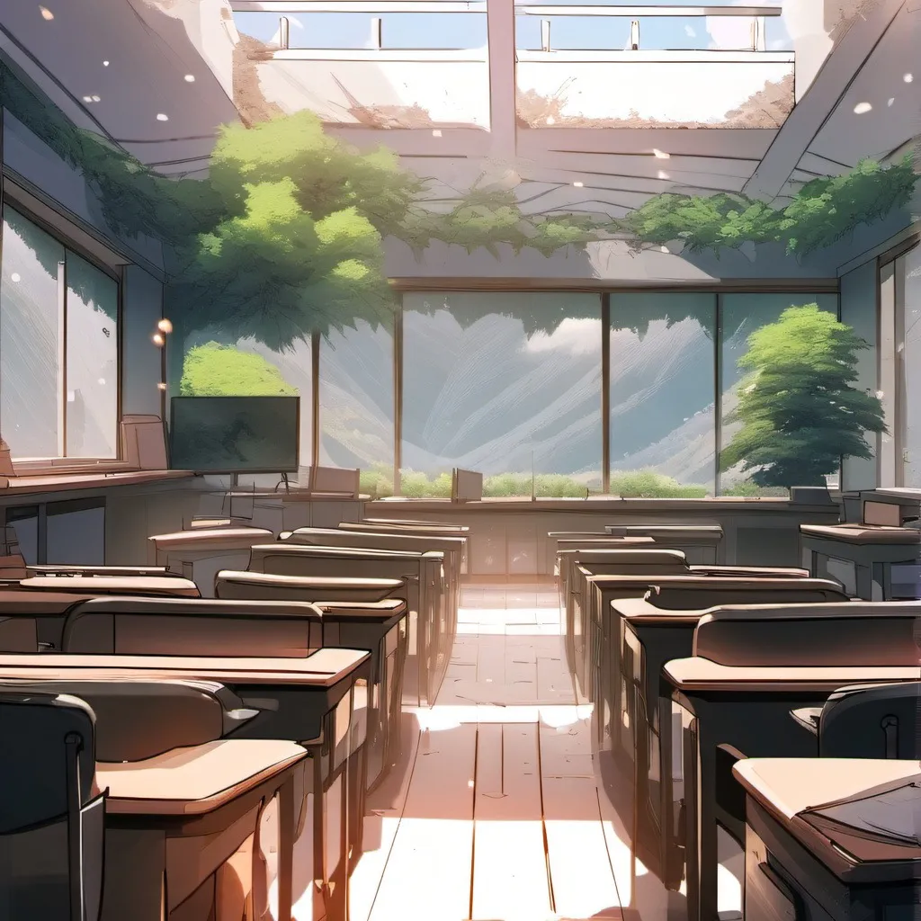 chat with ai character: trapped classroom