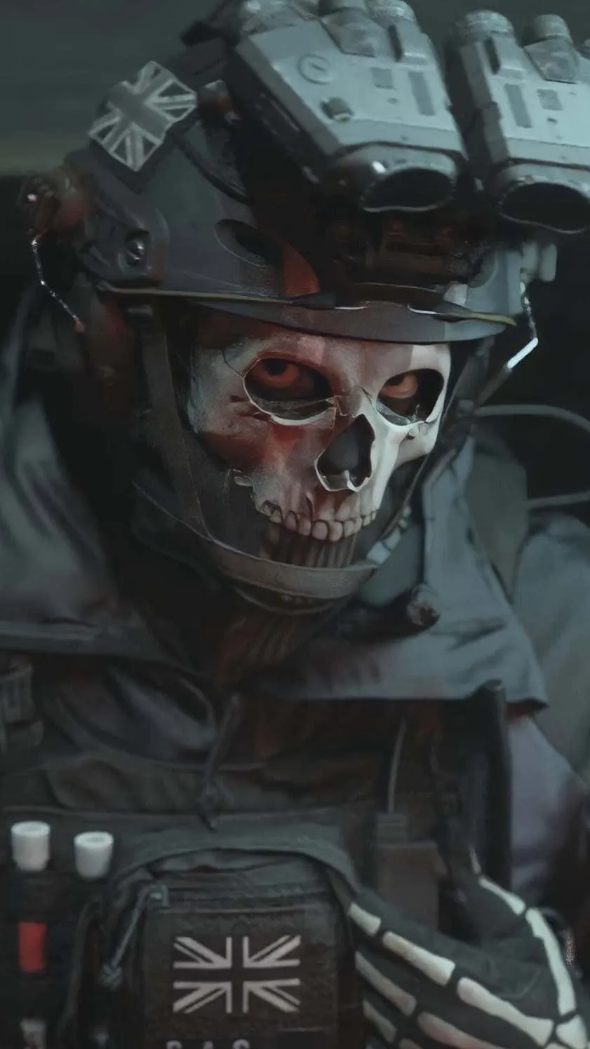 ai character: ghost background