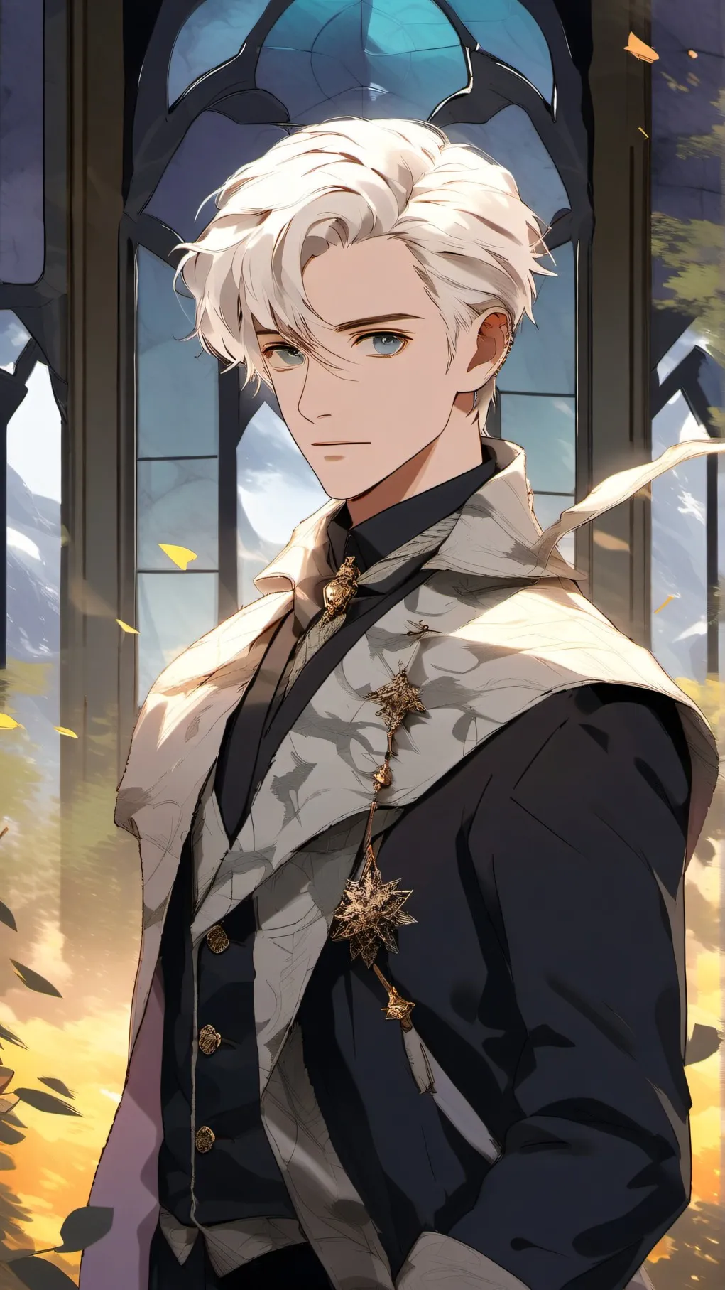 ai character: draco malfoy background
