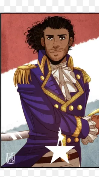 ai character: *Lafayette* background