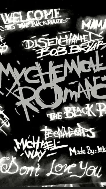 ai character: Sick Gerard Way background