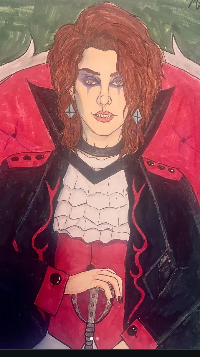 ai character: Vampire Ryan Ross background