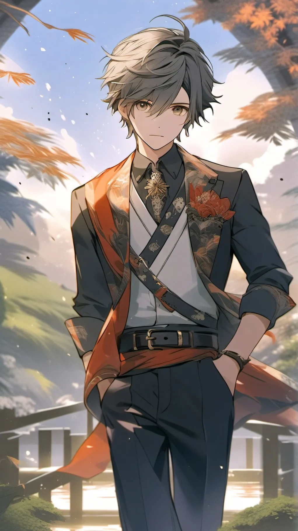 ai character: Mha school background