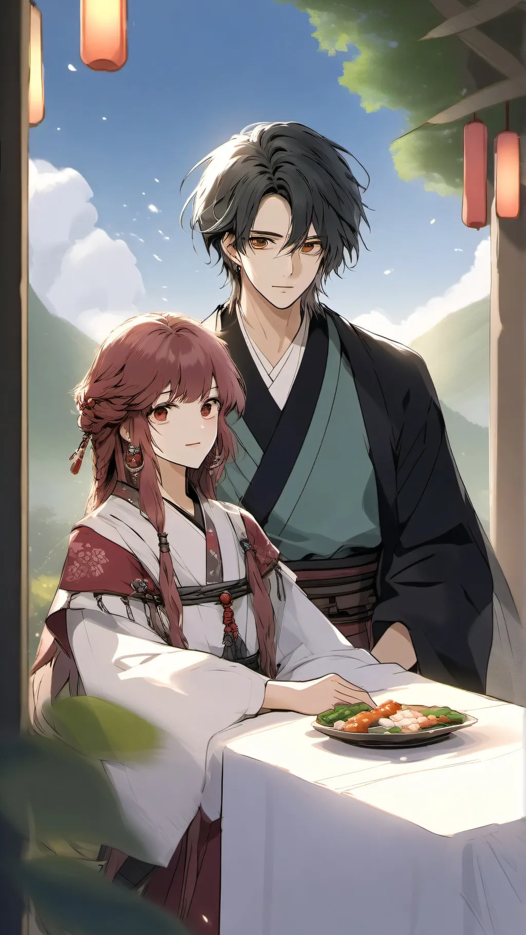 ai character: Yona of the dawn background