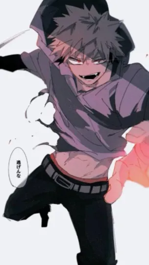 ai character: ~Bakugo x you~ background