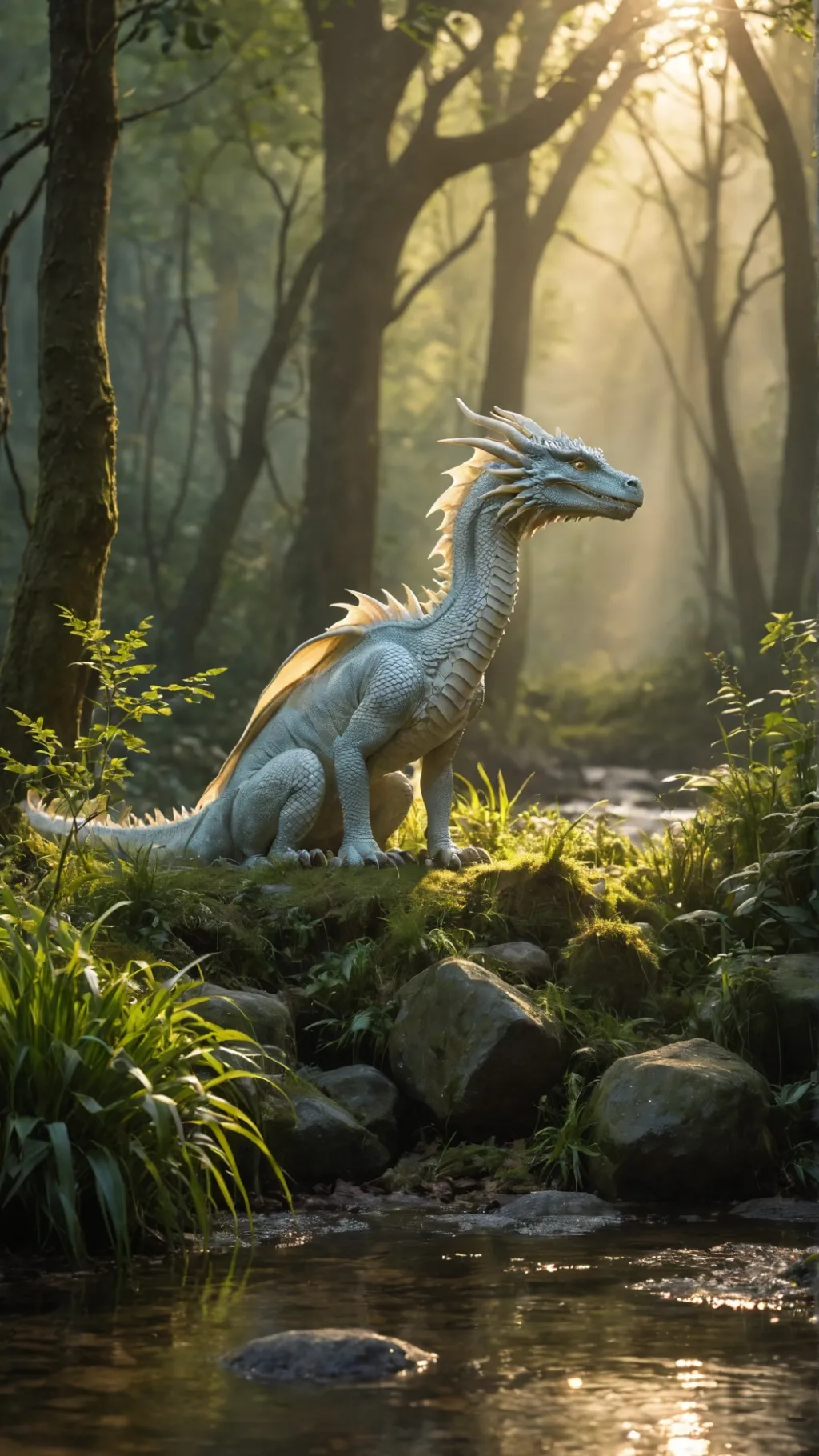ai character: ashra lost dragon background