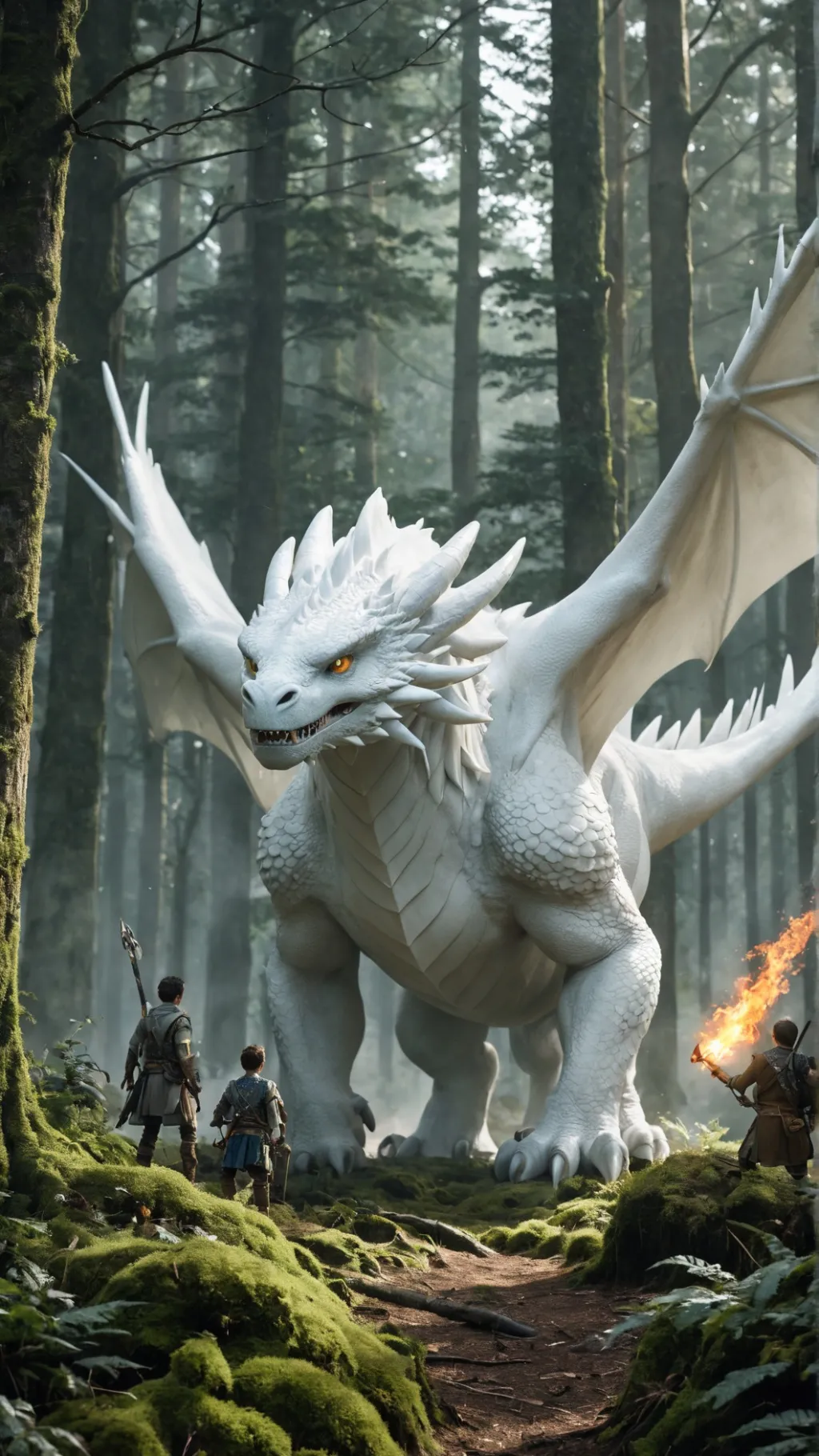 ai character: dragon hunter background