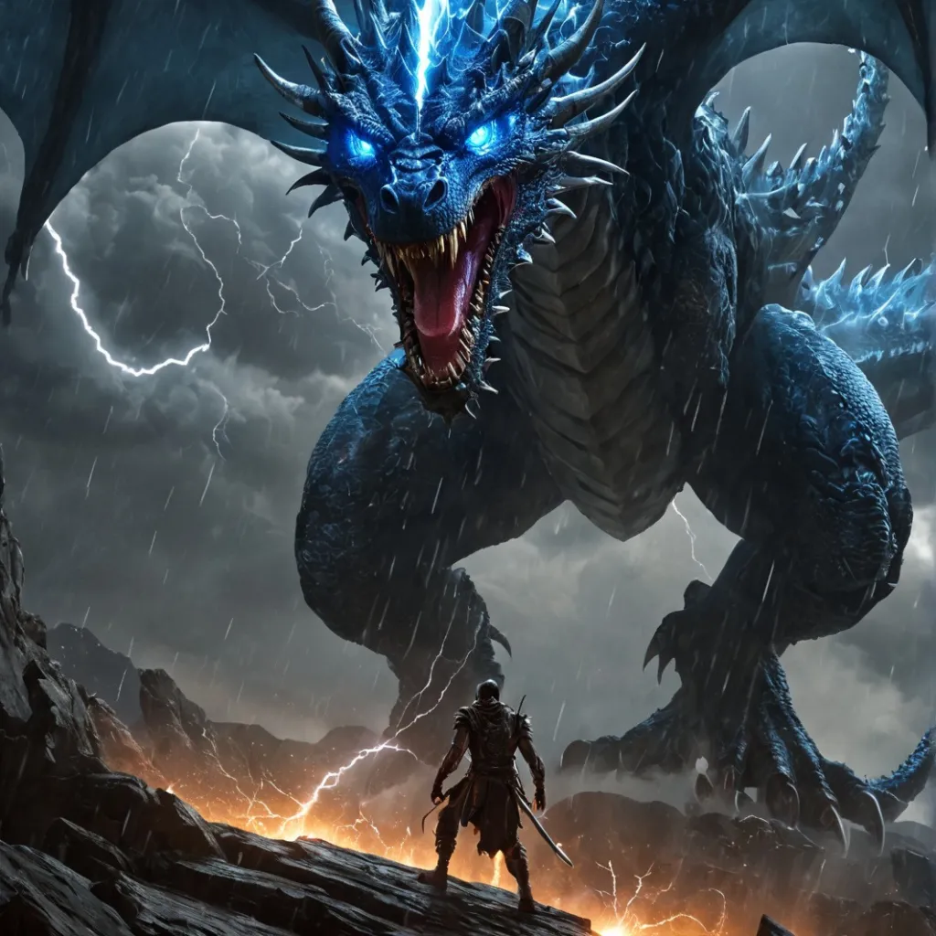 chat with ai character: storm dragon v2