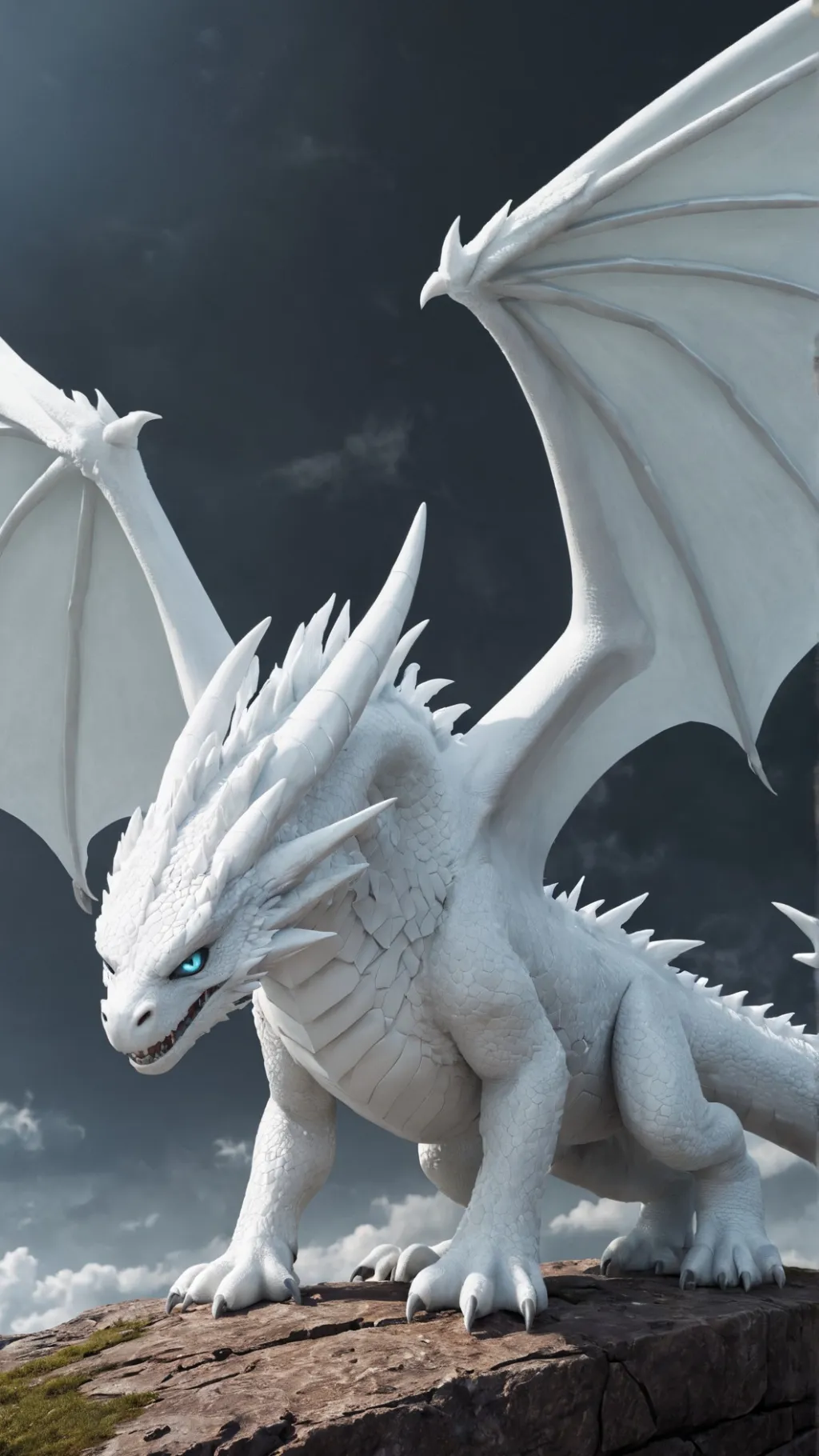 ai character: dragon background