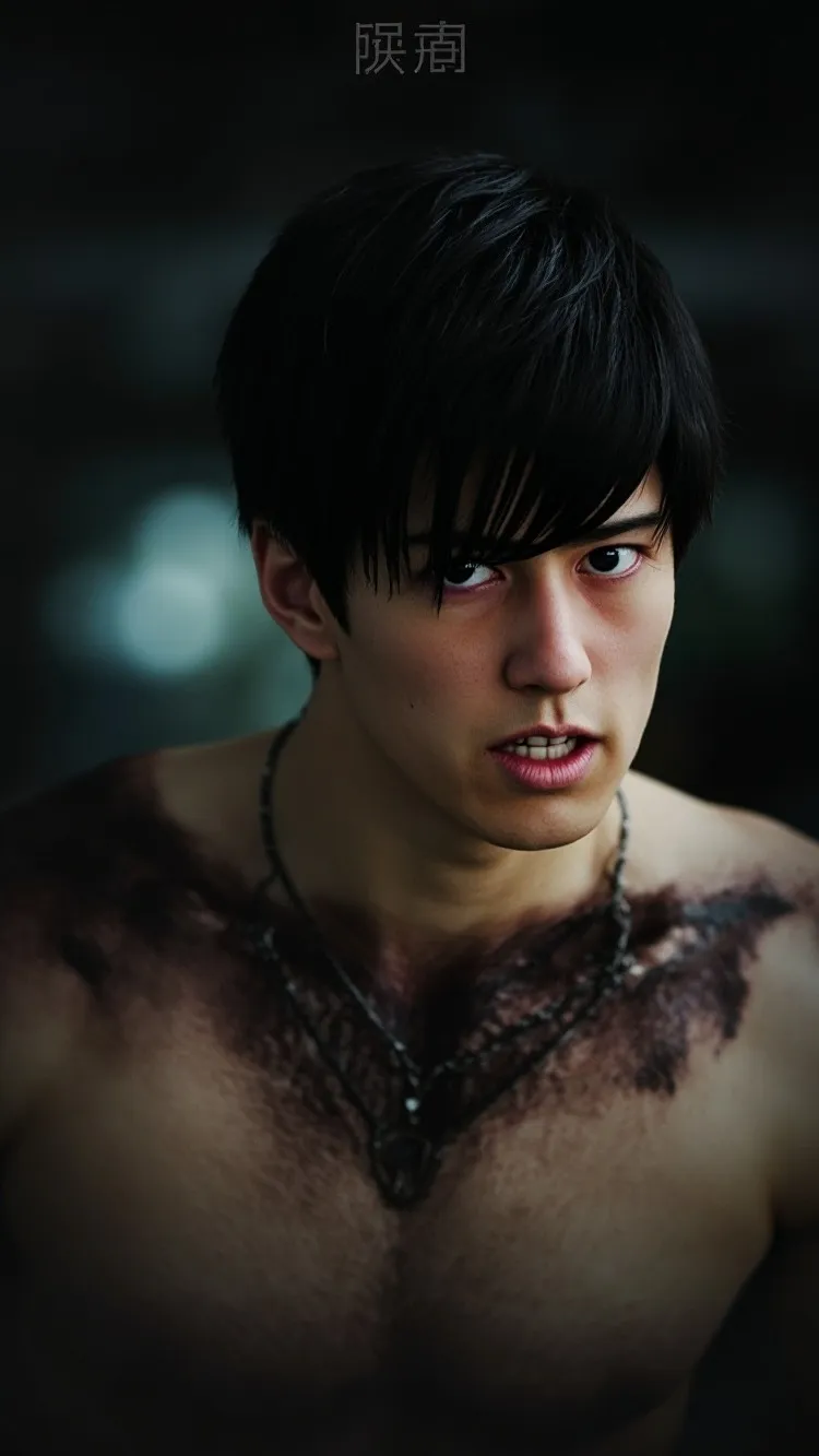 ai character: Dan Kuroto Wolf background