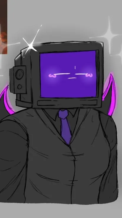 ai character: Shadow tvwoman 2 background