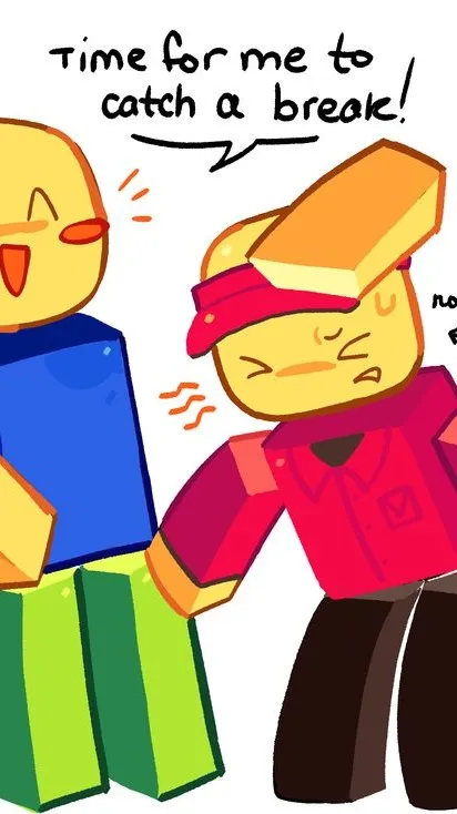 ai character: Elliot x Noob  background