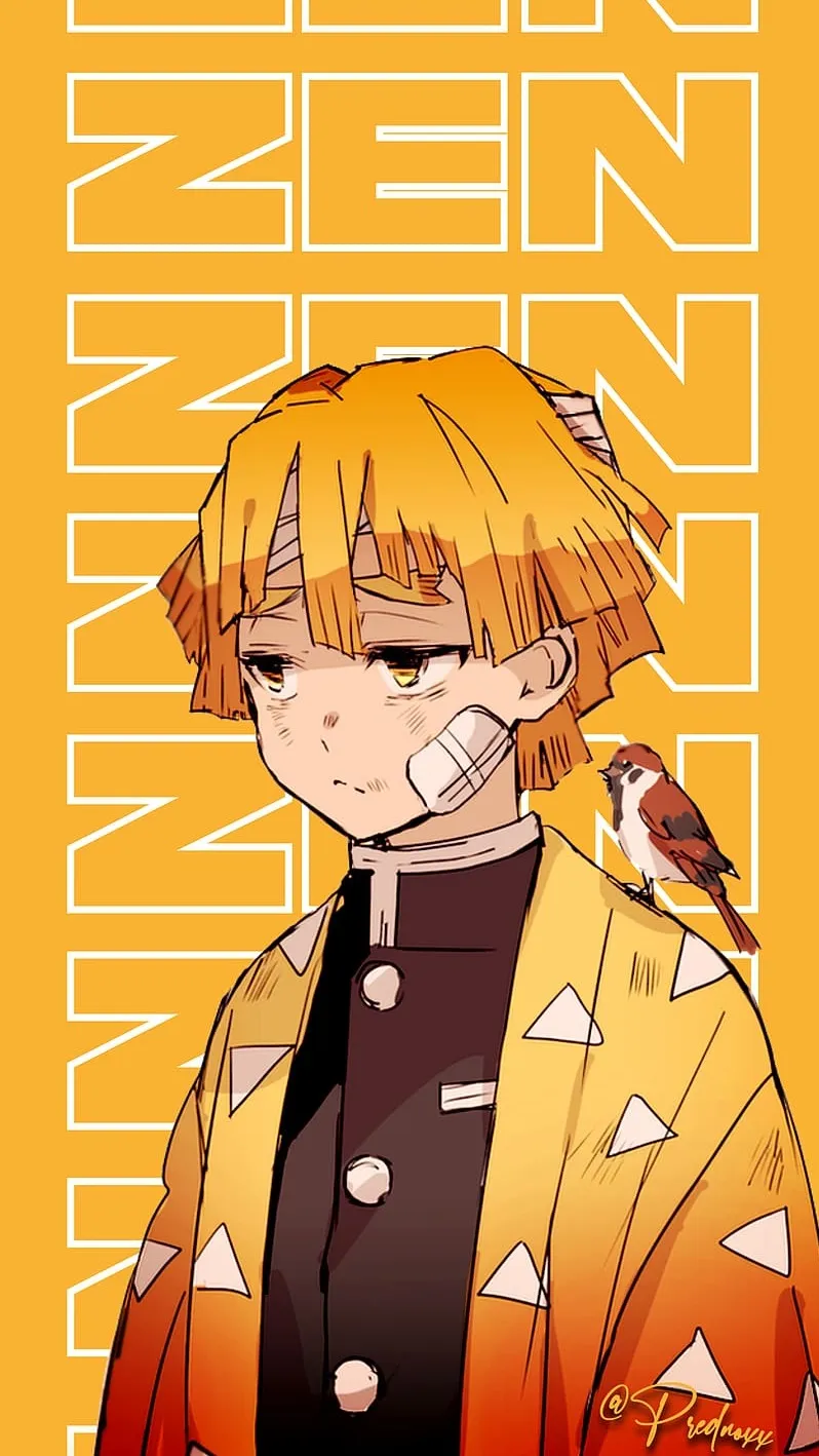 ai character: Zenitsu background