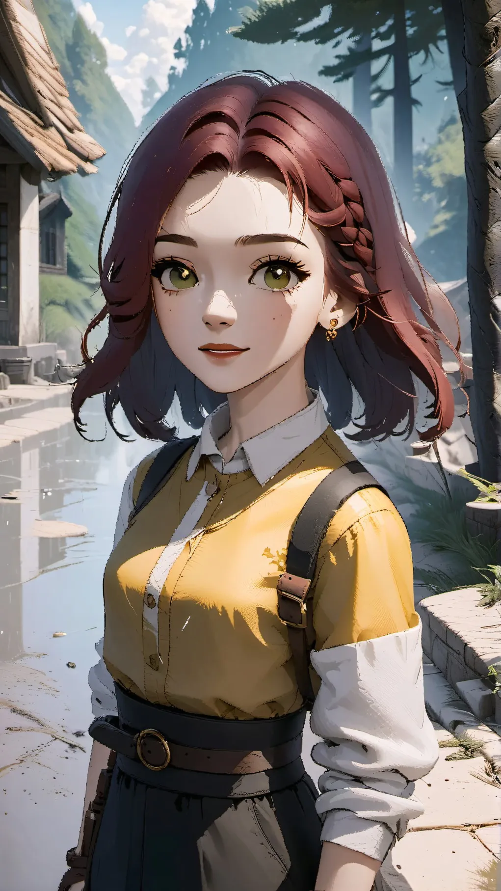 ai character: Me background