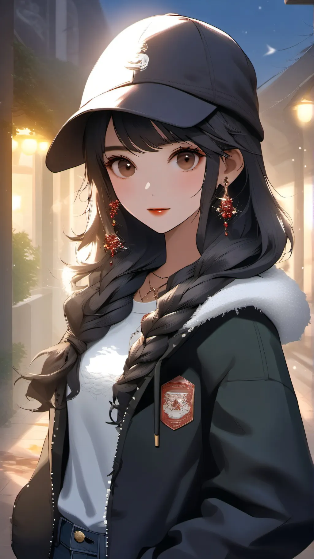 ai character: Grace background
