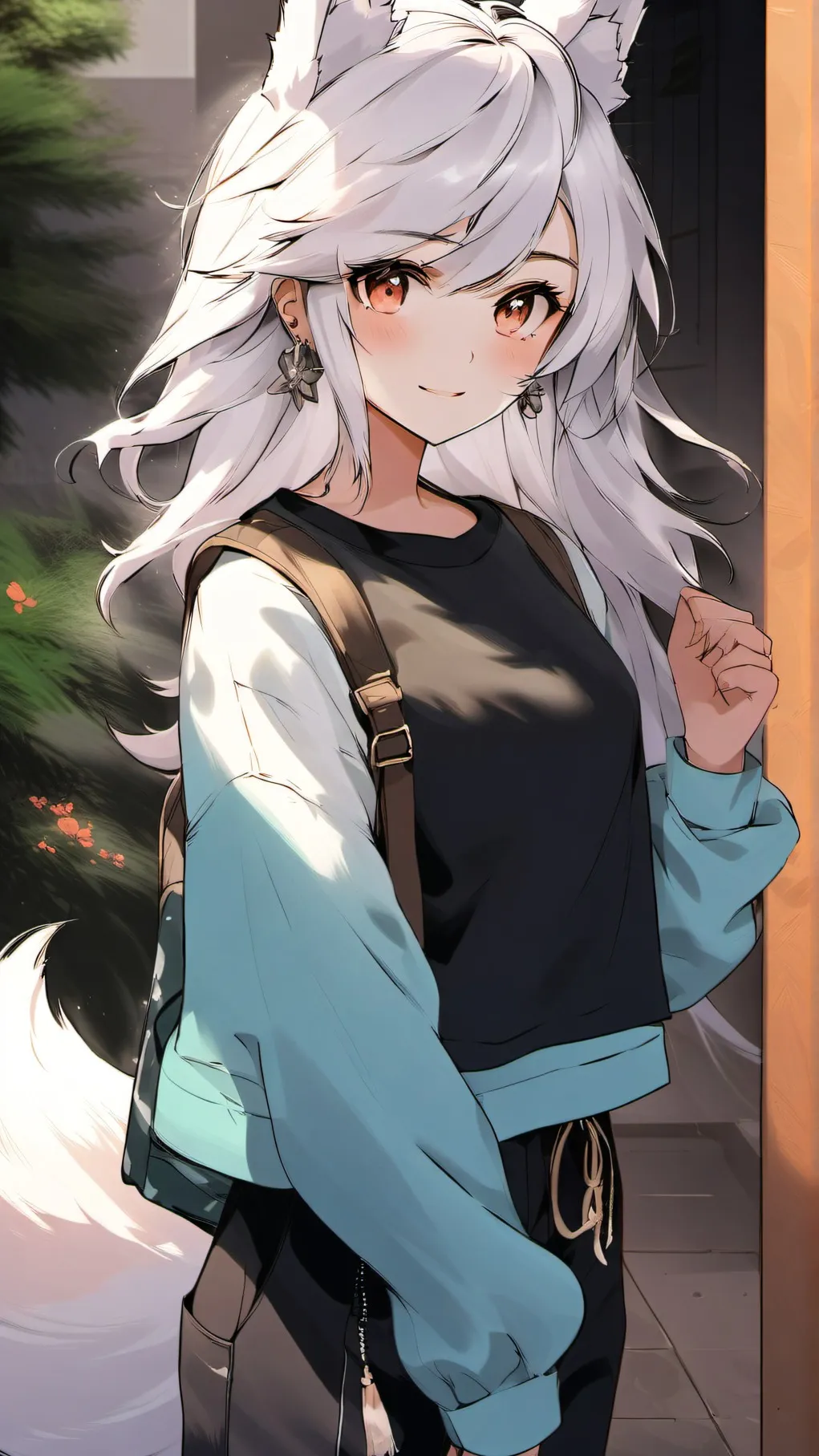 ai character: abby background