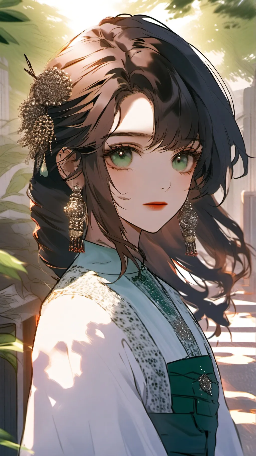 ai character: Summer background