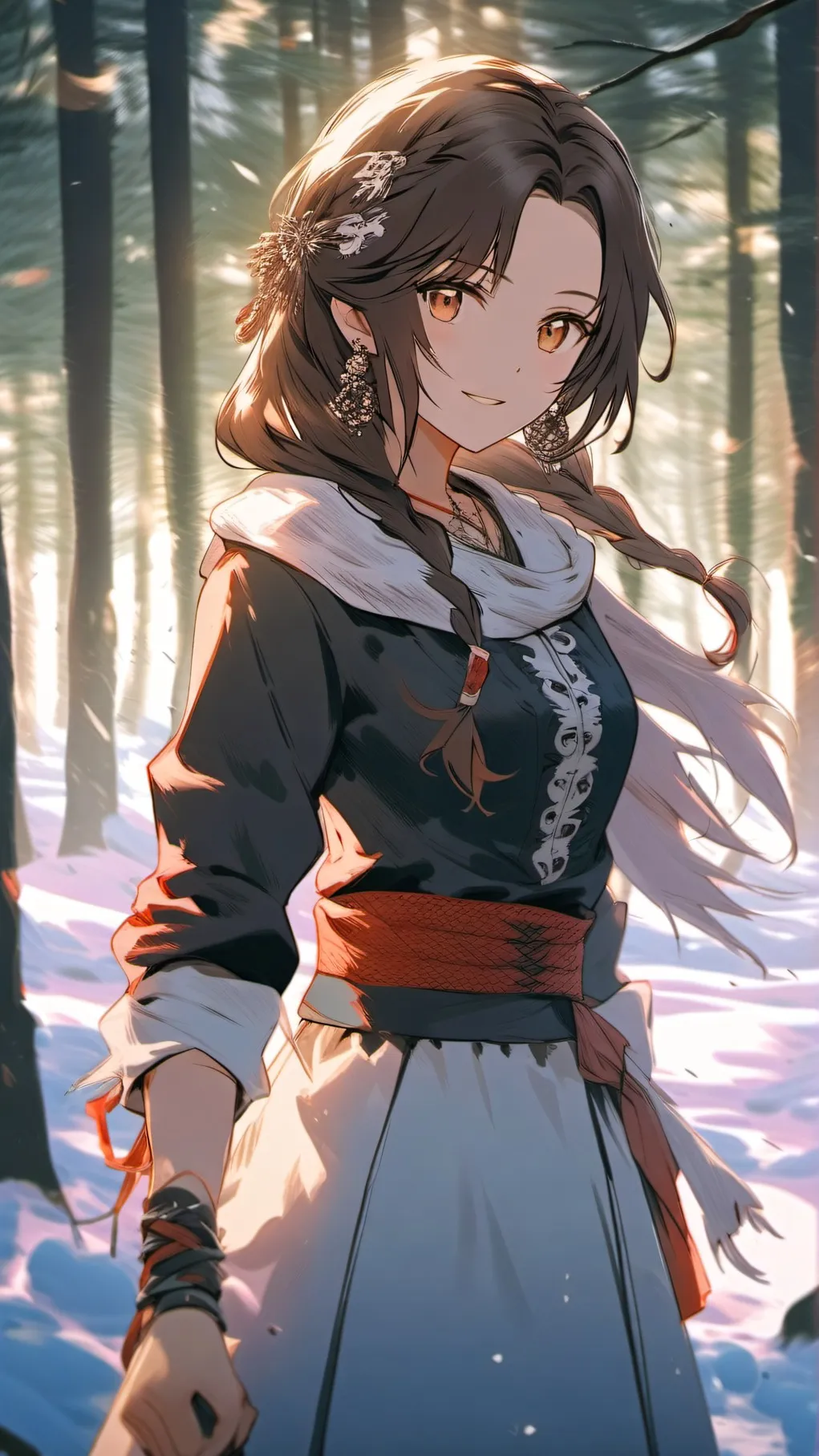 ai character: Aria background