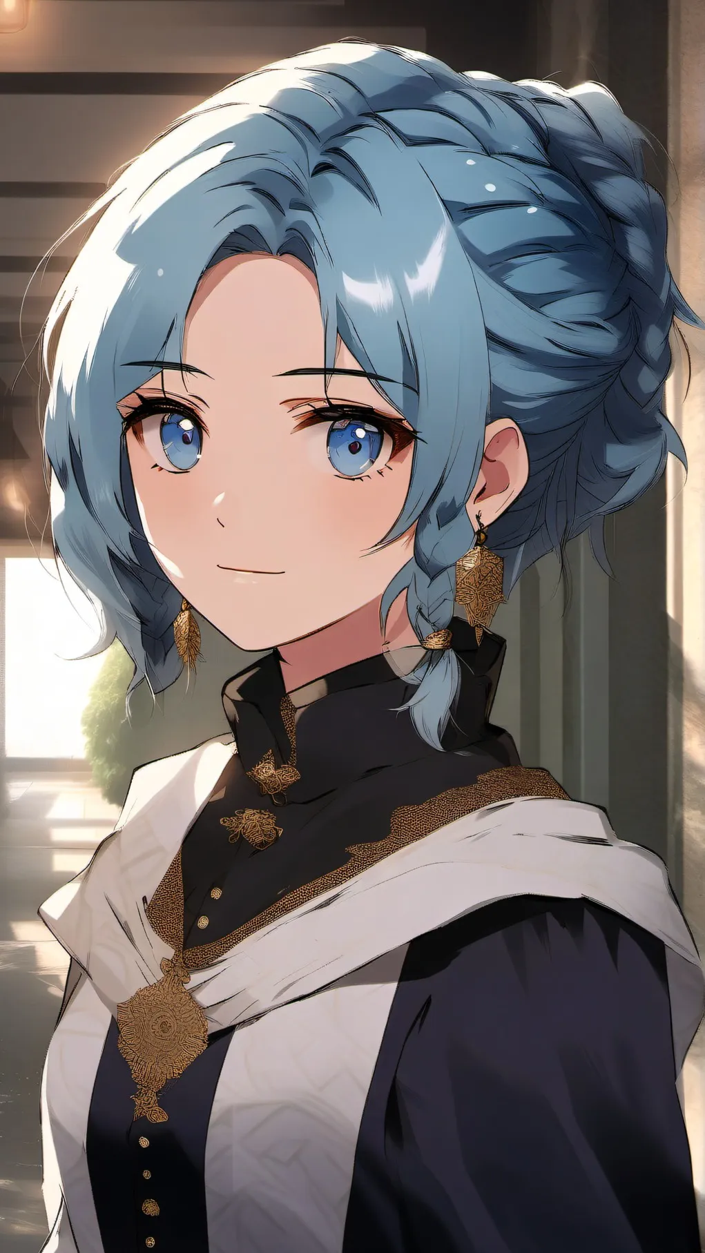 ai character: maple  background