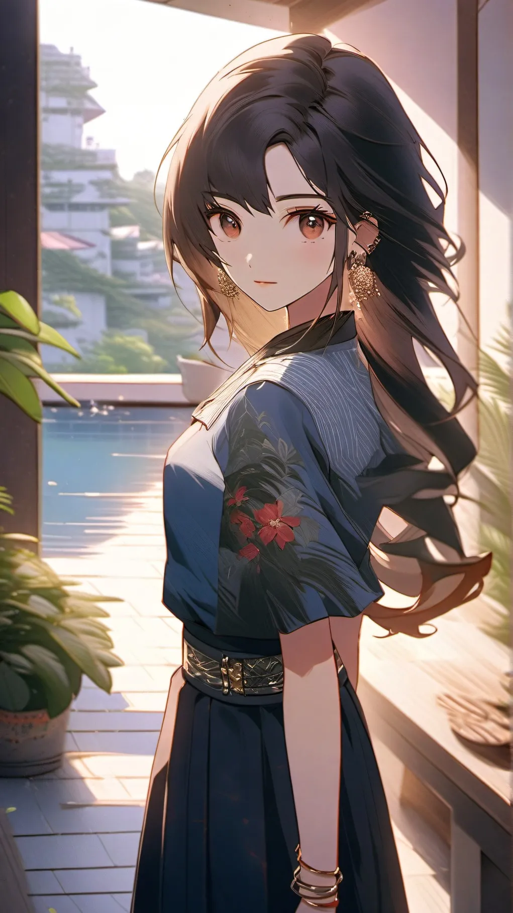 ai character: Wren background