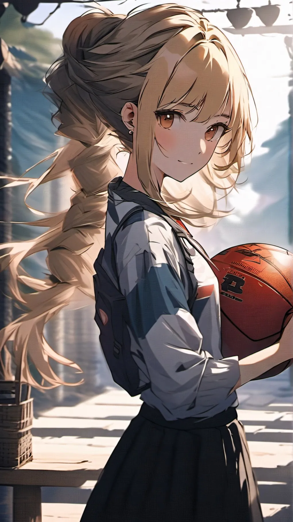 ai character: stella  background