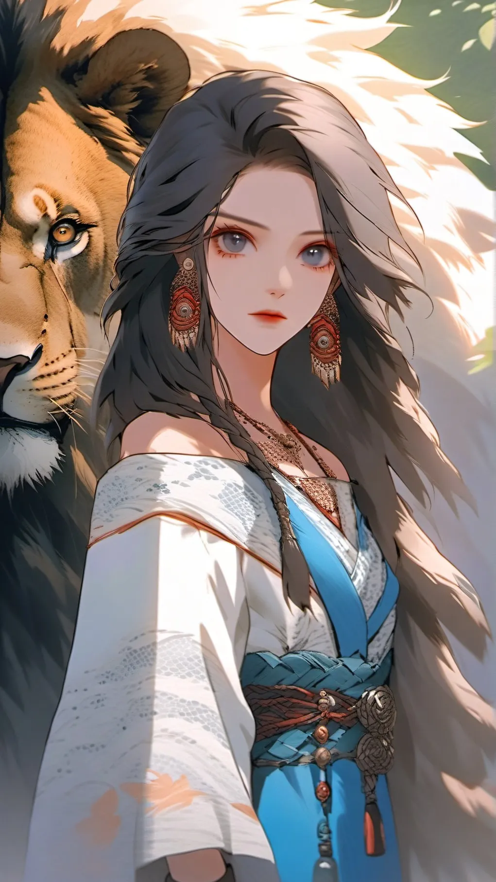 ai character: jade background