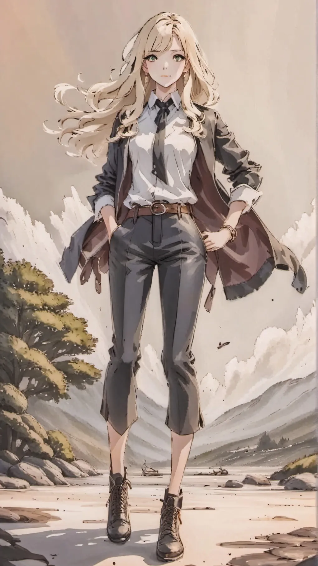 ai character: shayla background