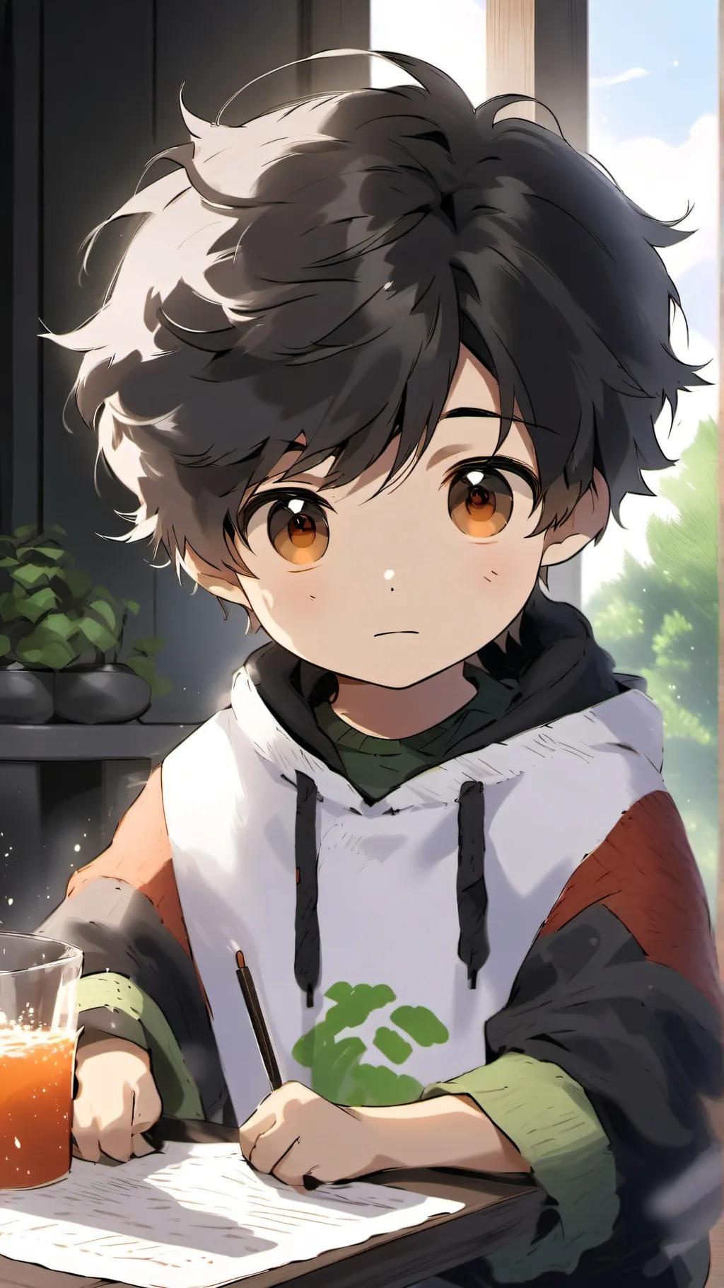 ai character: Dumb baby background