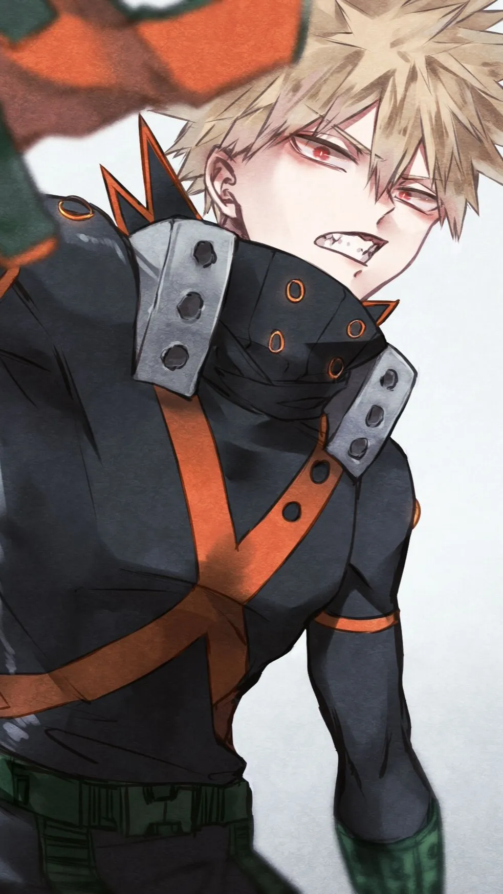 ai character: mha bakugo  background