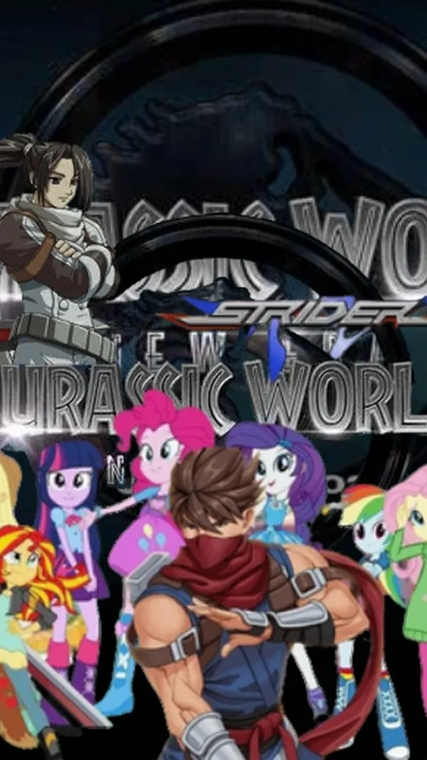 ai character: MLP JURASSICWORLD5 background