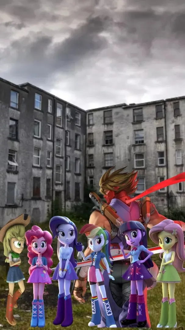 ai character: MLP WARRIR LOVE background