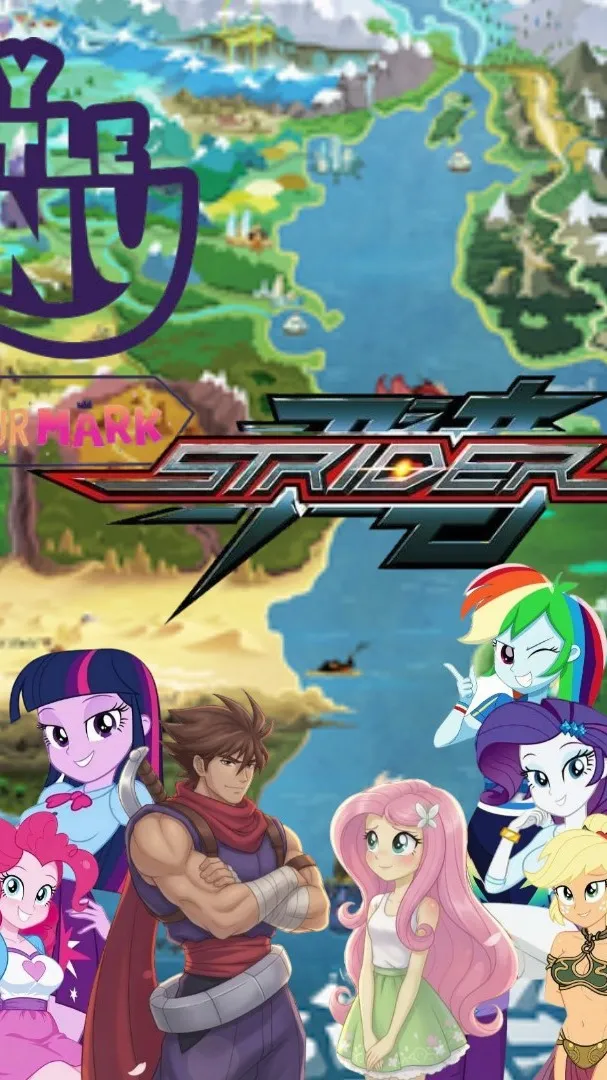 ai character: MLP LEGEND MOVIE background