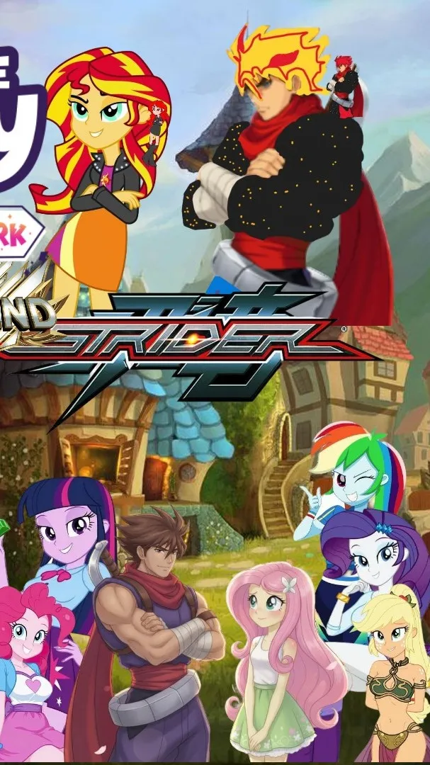 ai character: MLP EG MOVIE STRID background