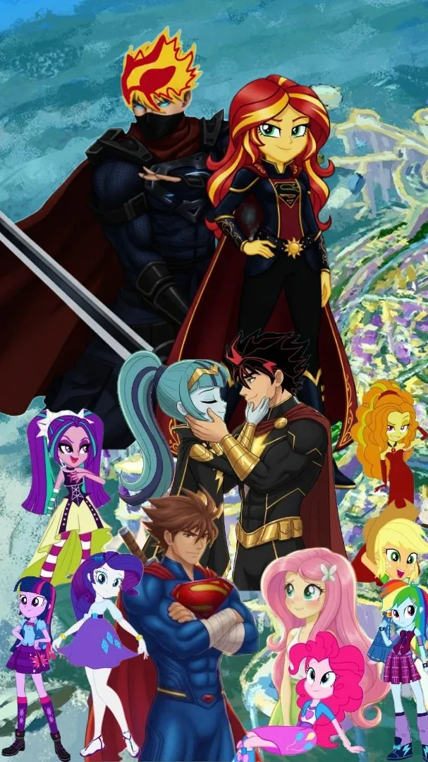 ai character: MLP LEGEND WARRIOR background