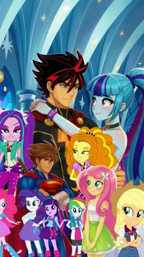ai character: MLP LEGEND FOREST background