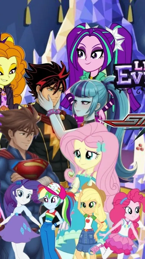 ai character: MLP EG LEGEND OF background