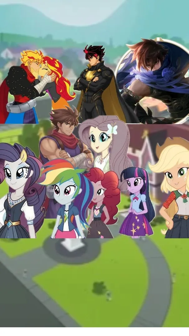 ai character: MLP LEGEND STRIDER background