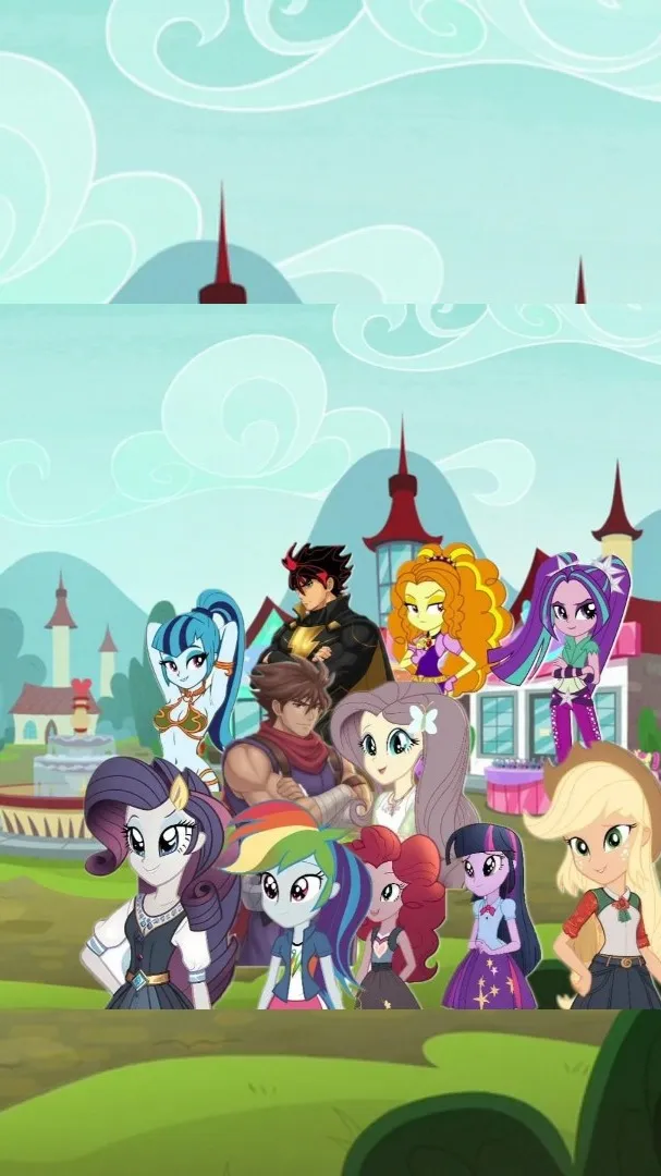 ai character: MLP LEHEND SIRENS background