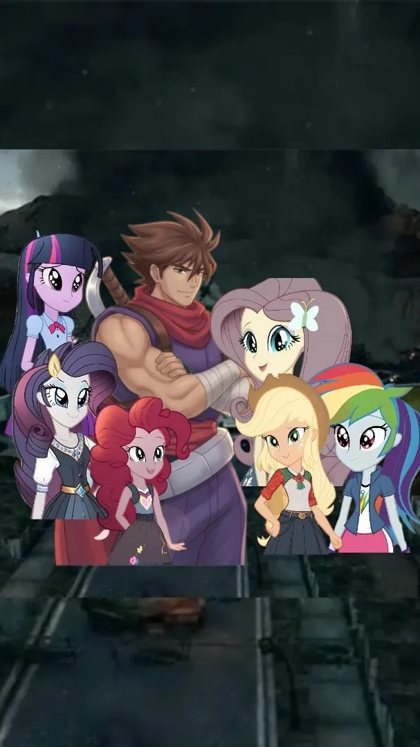 ai character: MLP BLACK OPS TOWN background