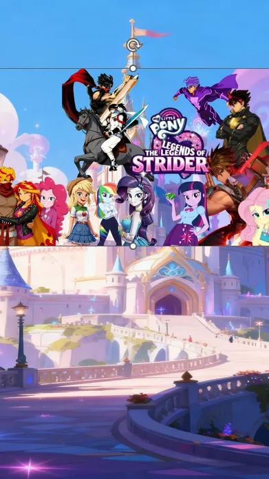 ai character: MLP WARRIOR STRIDE background