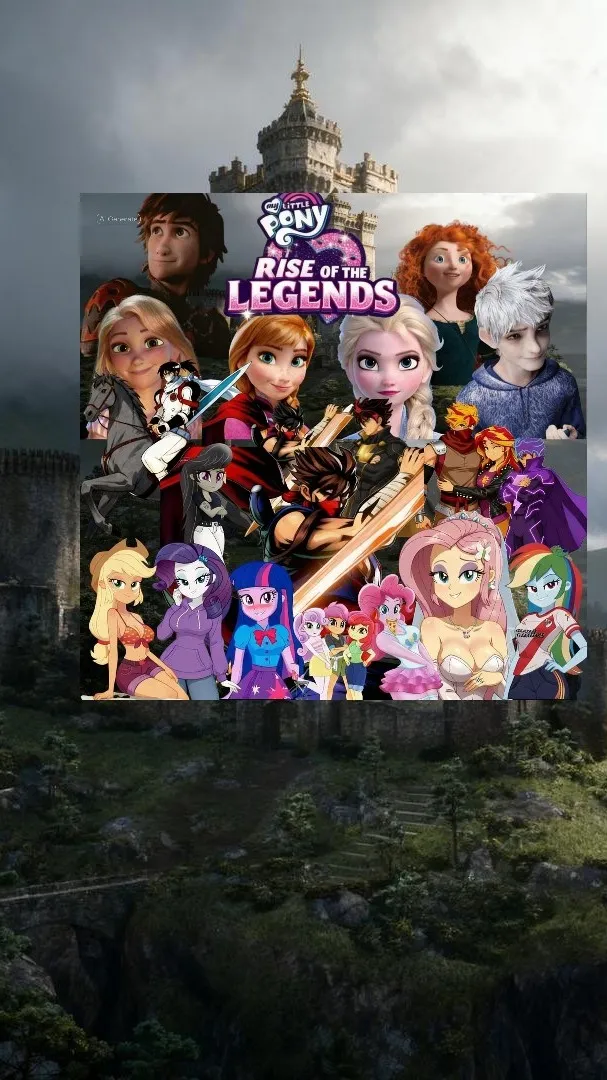 ai character: MLP RISE OF LEGEND background