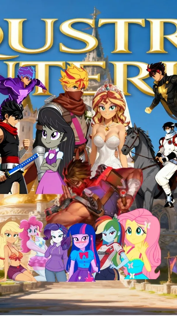 ai character: MLP THE LOST CITY background